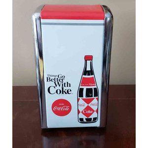 Coca-Cola Brand Things Go Better With Coke Napkin Dispenser 2007